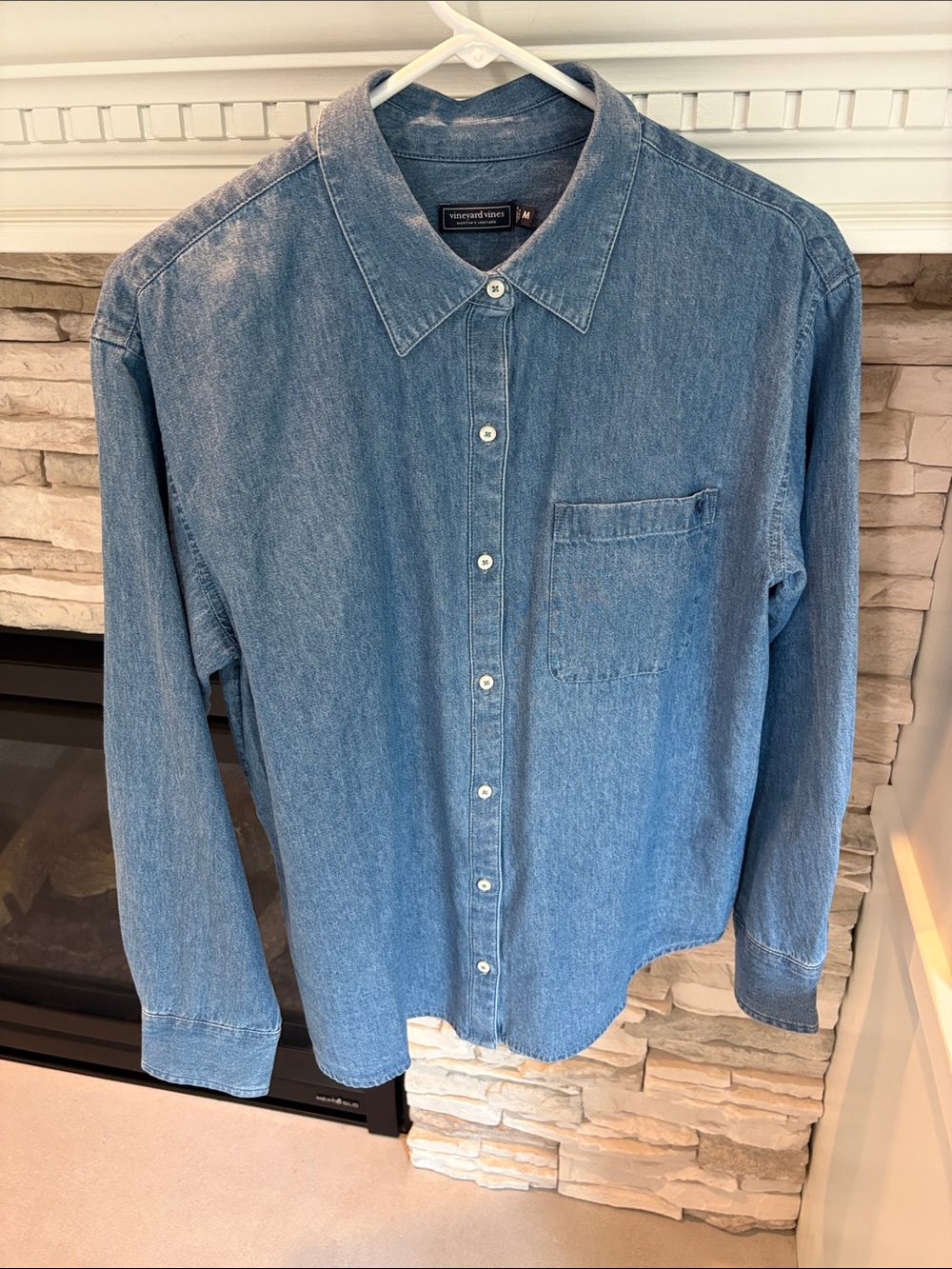 Vineyard Vines Denim Button Down Shirt
